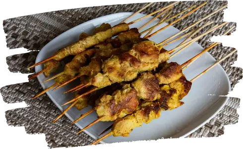 Brochette Chich Taouk (Poulet épicé)